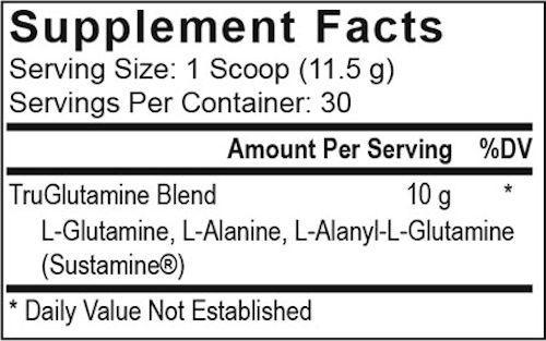PEScience TruGlutamine 30 servings|Lowcostvitamin.com|Glutamine