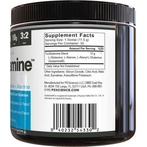 PEScience TruGlutamine 30 servings|Lowcostvitamin.com|Glutamine