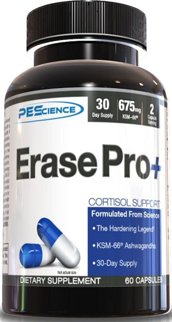 PEScience Erase Pro 60 Caps|Lowcostvitamin.com|Lean Muscle