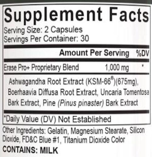 PEScience Erase Pro 60 Caps|Lowcostvitamin.com|Lean Muscle