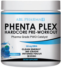 ABL Phenta Plex Hardcore Pre-Workout strawberry