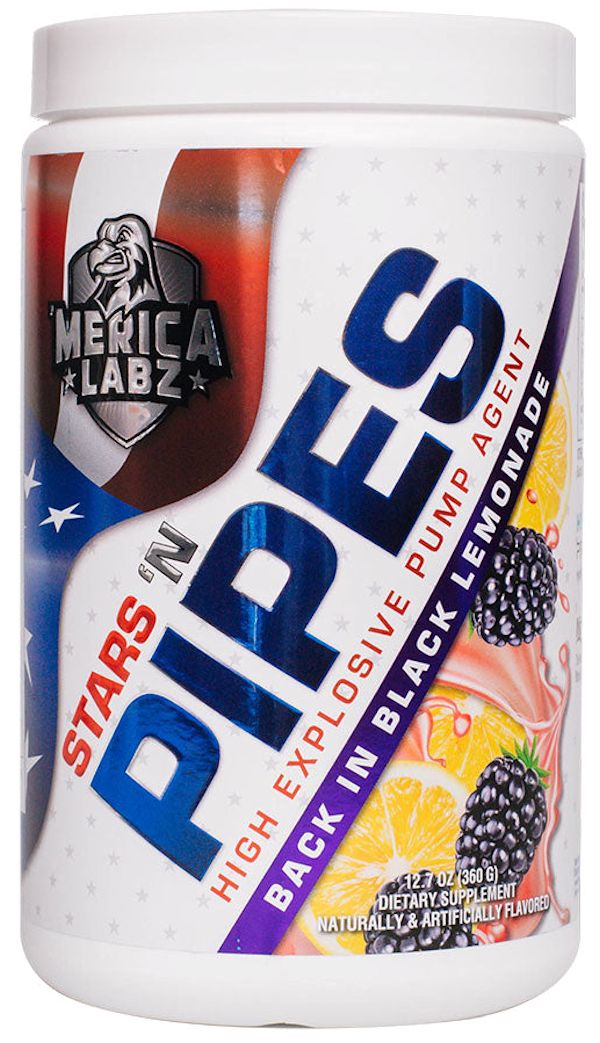 Merica Labz Stars N Pipes Stimulant Free