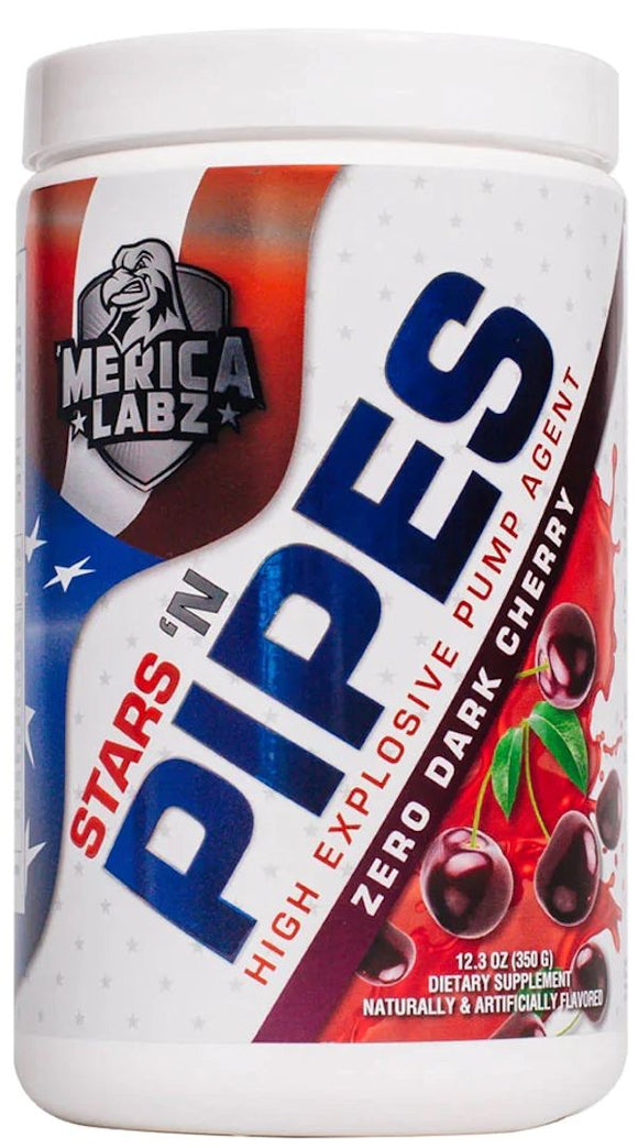 Merica Labz Stars N Pipes 20 Servings|Lowcostvitamin.com|Pre-Workout