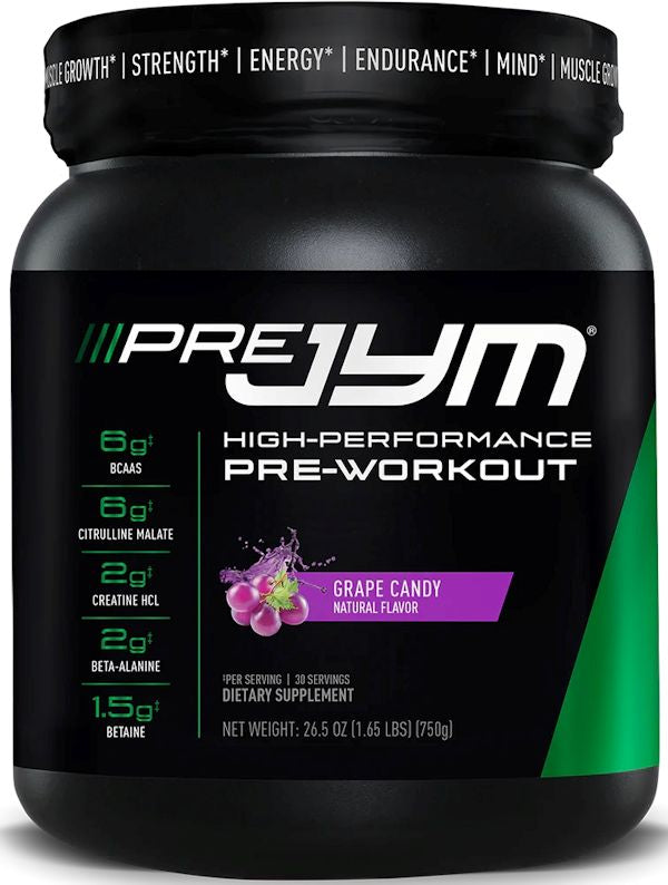 JYM Supplement Science Pre JYM pre-workout muscle size