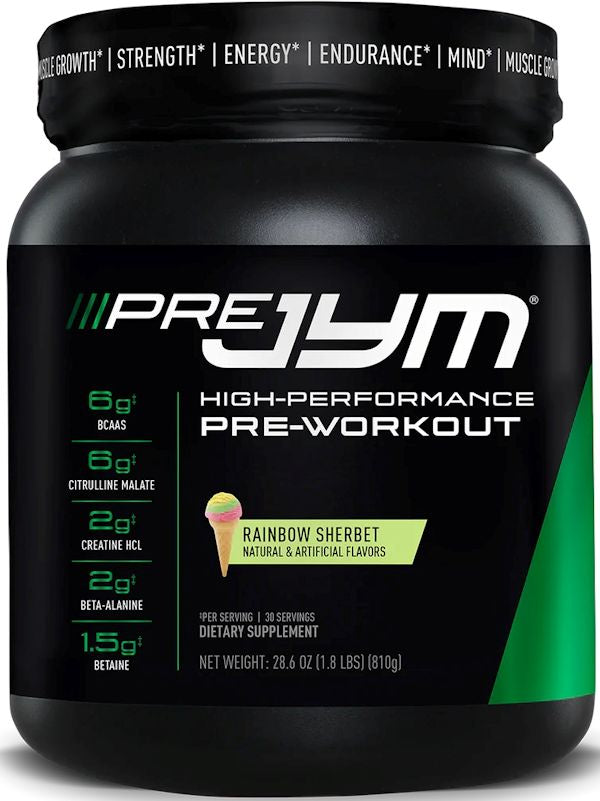 JYM Supplement Science Pre JYM pre-workout muscles