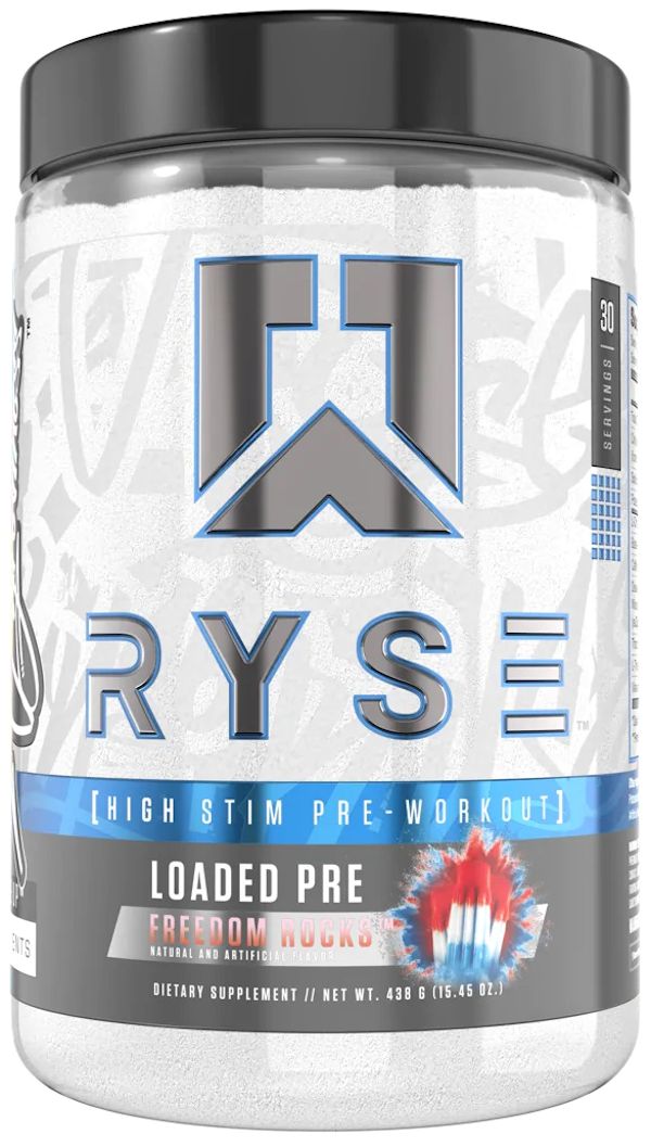 Ryse Loaded Pre-Workout muscle freedom