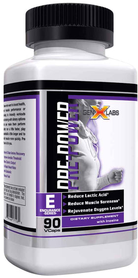FREE GenXLabs Pre Power Pre Workout Caps With Any Purchase (code: pre)|Lowcostvitamin.com|Pre-Workout