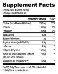 Ryse Supplements Pre-Workout 20 servings