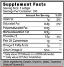 Prime Nutrition Omega 3 100 softgels|Lowcostvitamin.com|