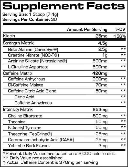 ProSupps Mr. Hyde Nitro X High Stim Pre-Workout 30 servings|Lowcostvitamin.com|Pre-Workout