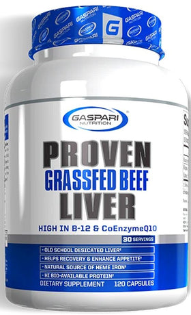 Gaspari Nutrition Proven Grassfed Beef Liver Protein|Lowcostvitamin.com|Beef Liver