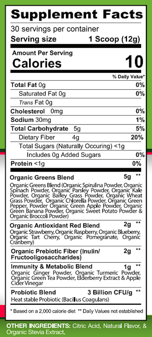 Gaspari Nutrition Proven Greens and Reds|Lowcostvitamin.com|Greens - Superfoods