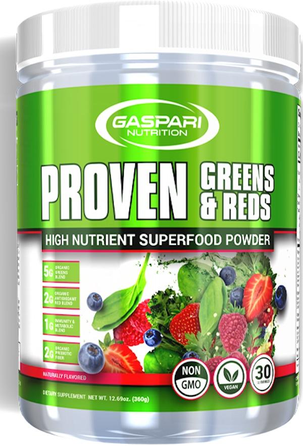 Gaspari Nutrition Proven Greens and Reds healthy natural