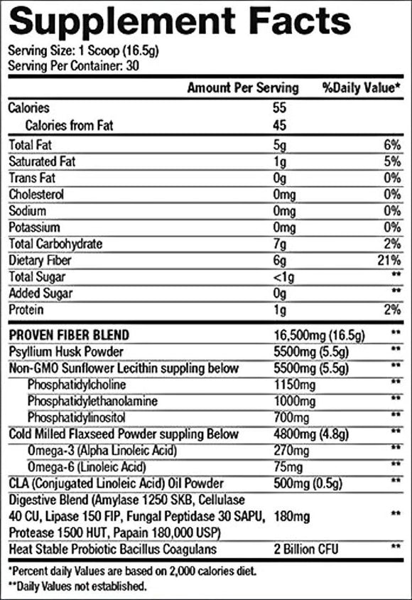 Gaspari Nutrition Proven Fiber Digestion Health|Lowcostvitamin.com|Digestion