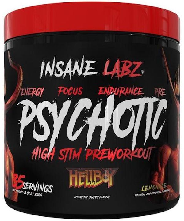 Psychotic Hellboy pre-workout stim