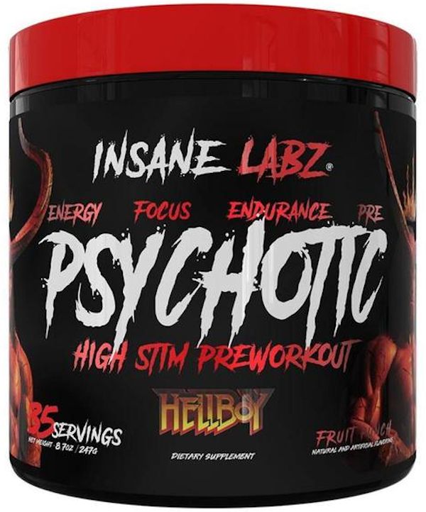 Insane Labz Psychotic Hellboy Intense Pre-Workout|Lowcostvitamin.com