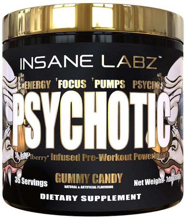 Insane Labz Psychotic Gold 35 servings|Lowcostvitamin.com