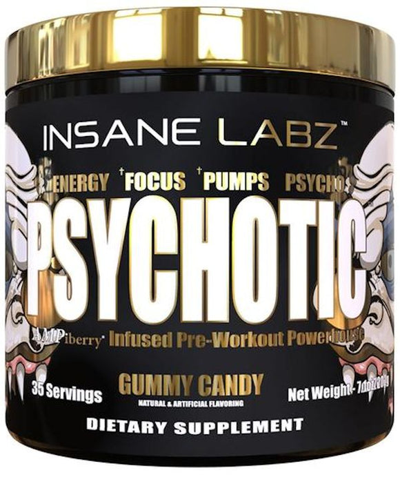 Insane Labz Psychotic Gold 35 servings|Lowcostvitamin.com|Pre-Workout