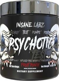 Insane Labz Psychotic Test pre-workout