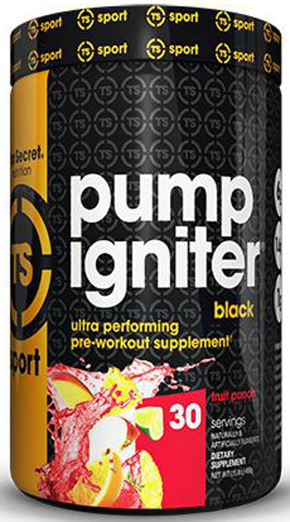 Top Secret Nutrition Pump Igniter Black 30 servings|Lowcostvitamin.com|Muscle Pumps