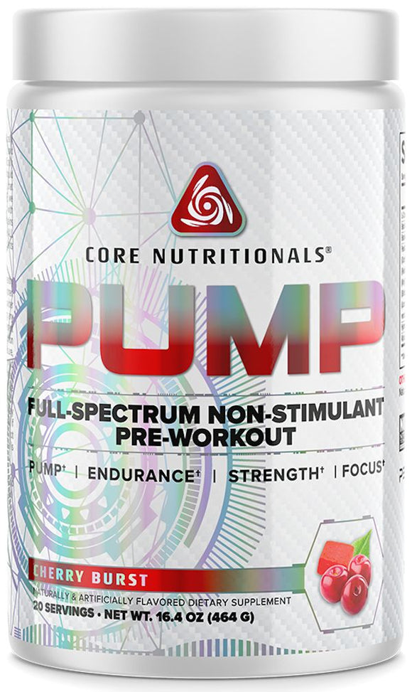 Core Nutritionals Pump Non-Stim Pre-Workout|Lowcostvitamin.com|Muscle Pumps