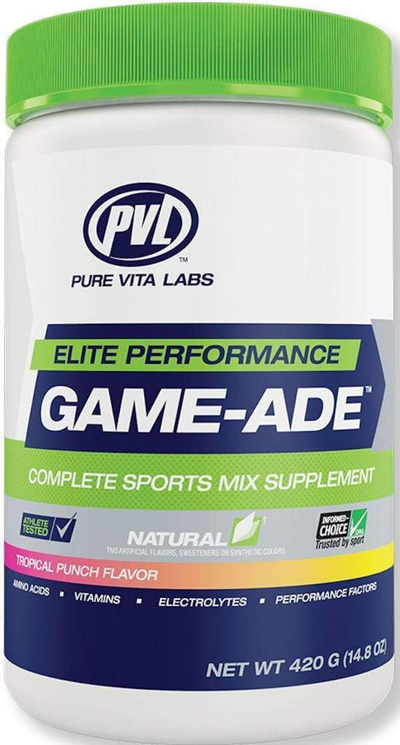 PVL Pure Vita Labs Game-Ade 60 servings|Lowcostvitamin.com|Pre-Workout