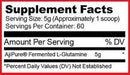 Purus Labs L-Glutamine 60 servings|Lowcostvitamin.com|Glutamine