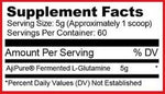 Purus Labs Glutamine Purus Labs L-Glutamine 60 servings