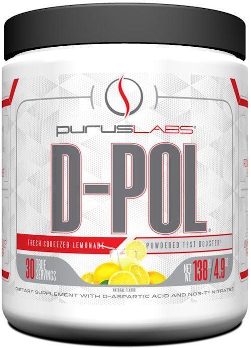 Purus Labs D-Aspartic Fresh Squeezed Lemonade Purus Labs D-POL Powder 30 servings