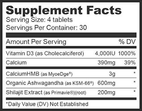 Purus Labs Test Booster Purus Labs  Halovar 120 caps FREE D-POL  Limited Offer