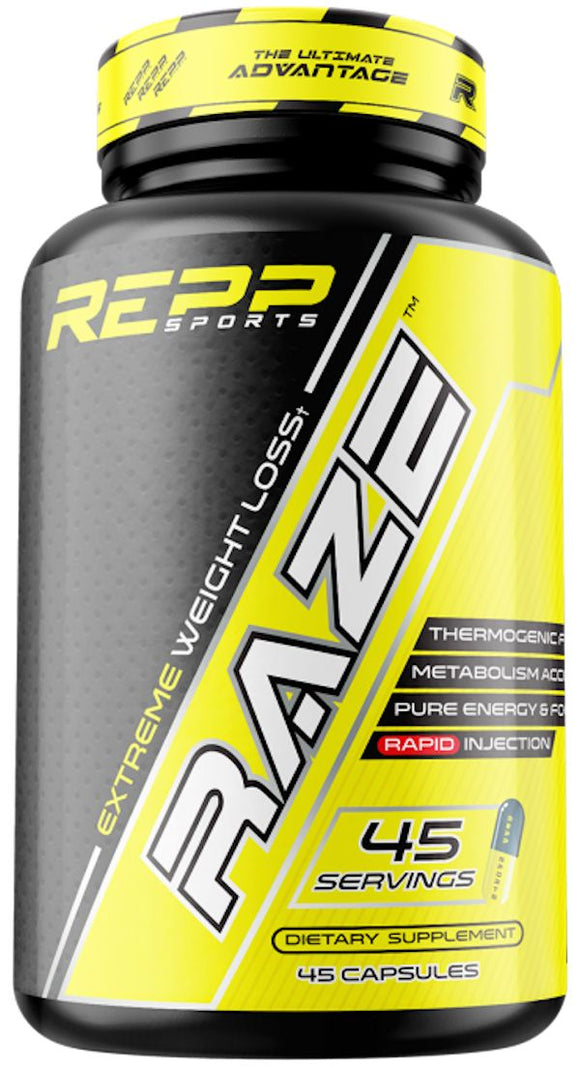 Repp Sports Raze Strong Fat-Burner 45 Caps|Lowcostvitamin.com|Appetite Control