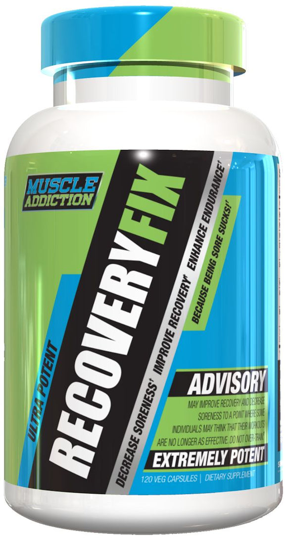 Muscle Addiction Recovery Fix 120 Veg Capsules|Lowcostvitamin.com|Recovery