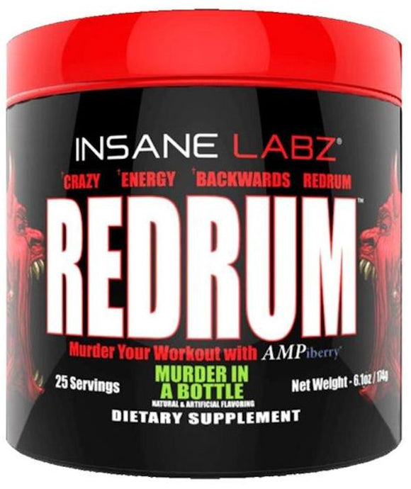 Insane Labz Redrum Stim Free Pre Workout|Lowcostvitamin.com|Muscle Pumps