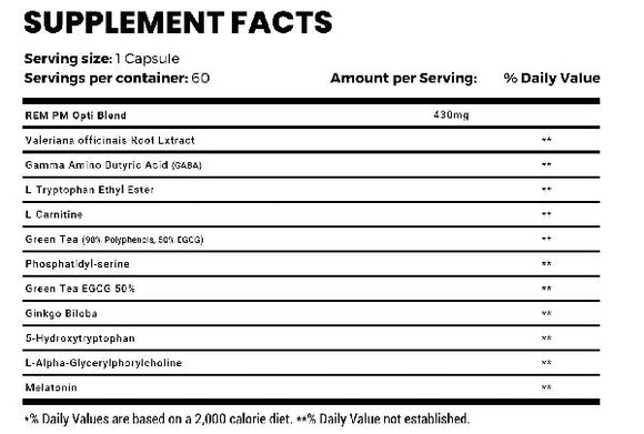 Man Sports Rem PM Sleep|Lowcostvitamin.com|Sleep Aid