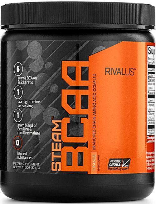 Rivalus Steam BCAA 30 servings|Lowcostvitamin.com|BCAA