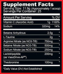 Ryse Supplements Pump 25 servings|Lowcostvitamin.com|NO3