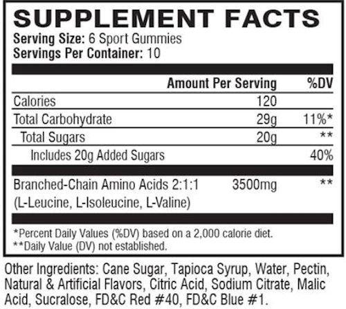 Xtend Gummies 60 ct|Lowcostvitamin.com|BCAA