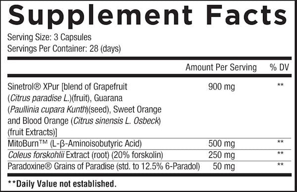 Core Nutritionals SEAR Non-Stimulant Thermogenic and Recomposition Agent|Lowcostvitamin.com fact