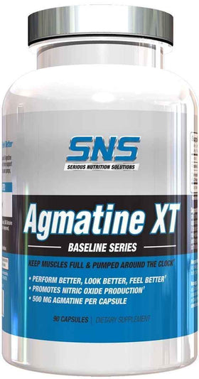 Serious Nutrition Solutions SNS Agmatine XT 90 Caps|Lowcostvitamin.com|Muscle Pumps