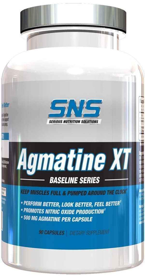 Serious Nutrition Solutions SNS Agmatine XT 90 Caps|Lowcostvitamin.com|Muscle Pumps