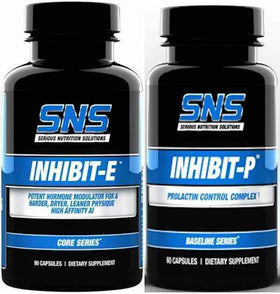 Serious Nutrition Solutions Inhibit E and Inhibit P Stack|Lowcostvitamin.com|PCT