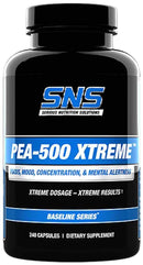 Serious Nutrition Solutions SNS PEA-500 Xtreme 240 caps|Lowcostvitamin.com|Phenylethylamine