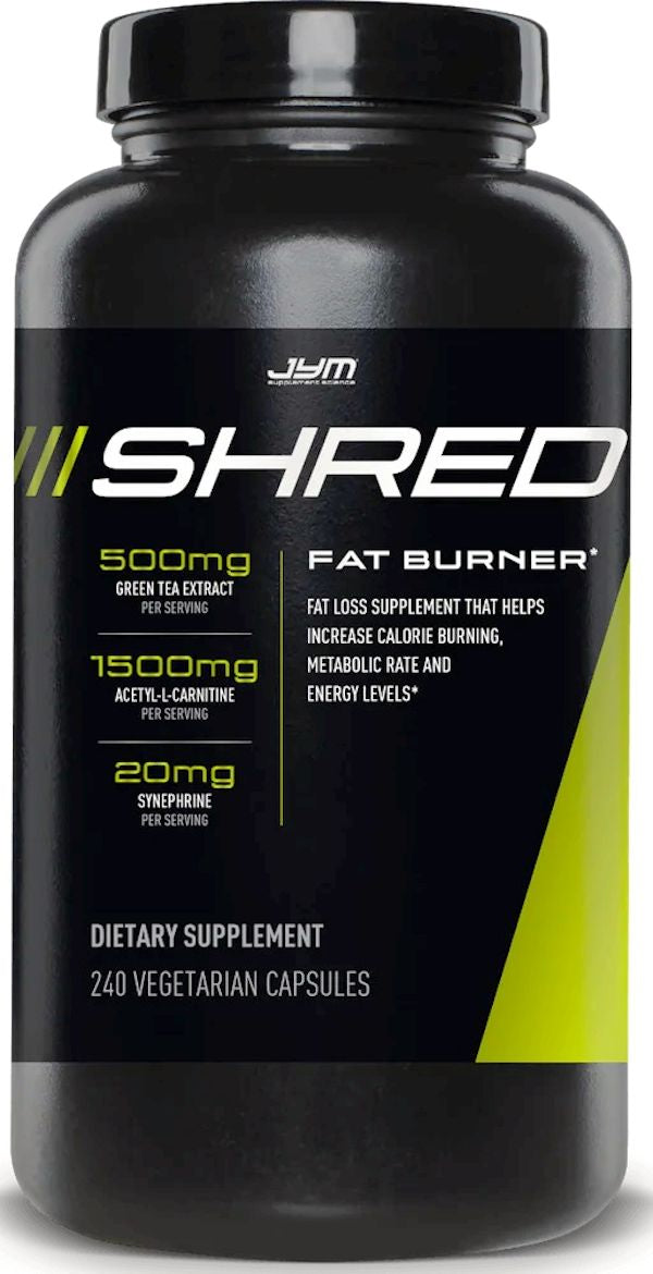 JYM Supplement Science Fat Burner Shred 60 Capsules|Lowcostvitamin.com