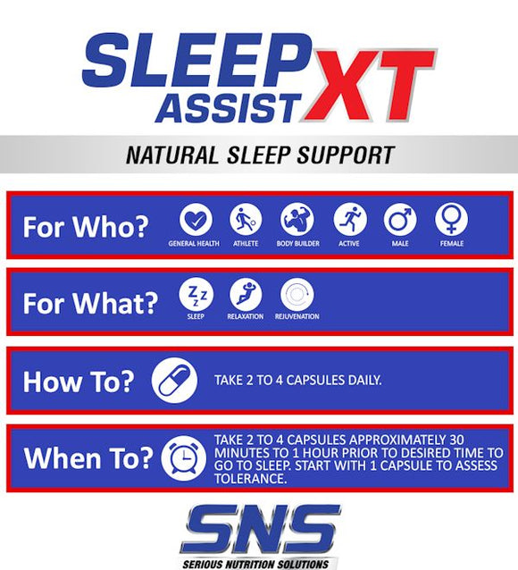 Serious Nutrition Solutions Sleep Assist XT|Lowcostvitamin.com|Sleeping Aids
