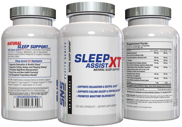 Serious Nutrition Solutions Sleep Assist XT all natural