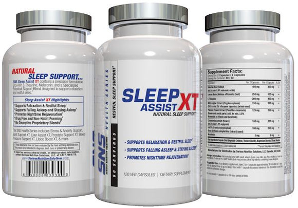 Serious Nutrition Solutions Sleep Assist XT|Lowcostvitamin.com|Sleeping Aids