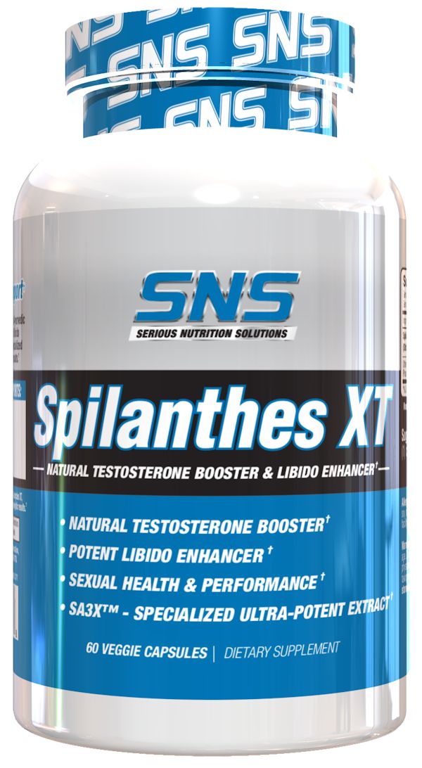 SNS Spilanthes XT test boostser muscle pumps
