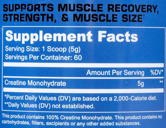 SportLife Essentials Creatine Monohydate 60 Servings|Lowcostvitamin.com|Creatine