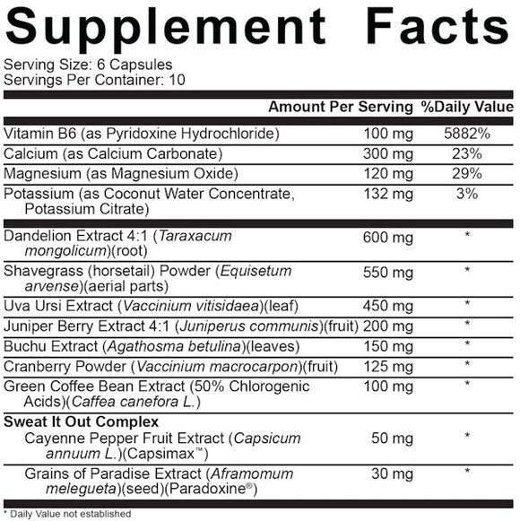 5% Nutrition Stage Ready Powerful Diuretic 60 Capsules|Lowcostvitamin.com|Diuretics