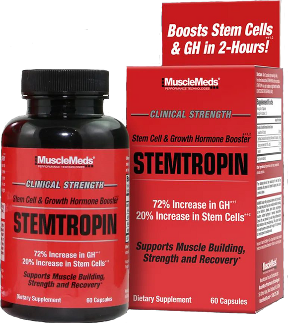 MuscleMeds Stemtropin Muscle Growth 60 capsules|Lowcostvitamin.com|Muscle Builder